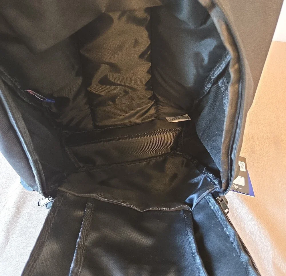 NFL National Football League Black Backpack nwt